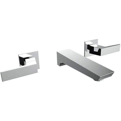 Bristan Sail Wall Mounted Basin Mixer Tap (Chrome).