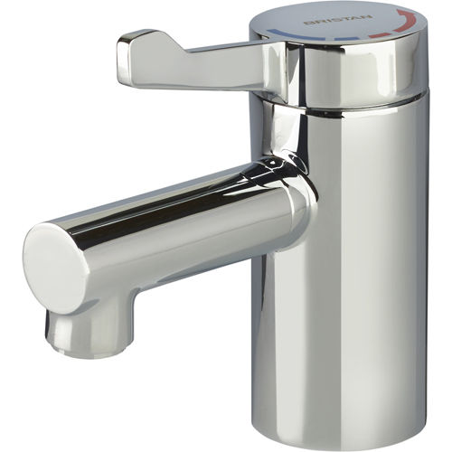 Bristan Commercial Thermostatic Basin Mixer Tap With Short Lever (TMV3)