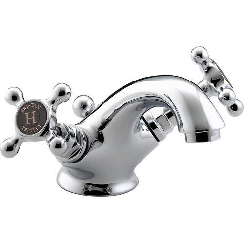 Bristan Trinity Basin Mixer Tap With Pop Up Waste (Chrome).