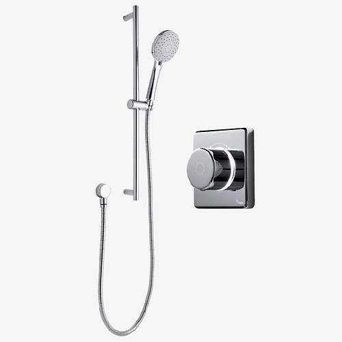 Digital Showers Digital Shower Valve, Processor & Slide Rail Kit (LP).