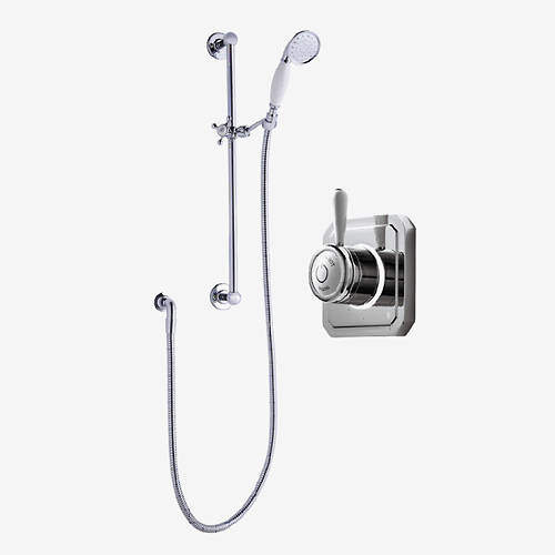 Digital Showers Digital Shower Valve, Processor & Slide Rail Kit (LP).