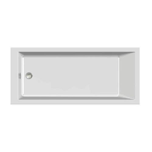 BC Designs Durham Single Ended Bath 1600x750mm (White).