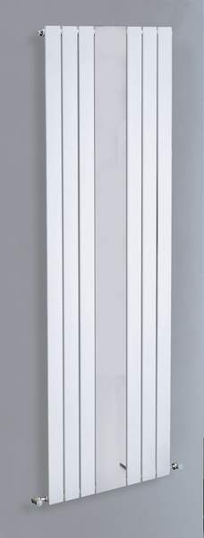 Lazzarini White Powder Coated Designer Radiator. 1800x596mm. 2180 BTU.