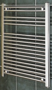 HeatLine Chrome Multi-Rail Towel Radiator.  500x1200mm.  1278 BTU.