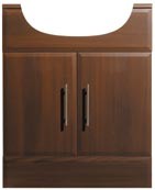 Woodlands Semi Insert Basin Unit (Wenge). 700x310x870mm