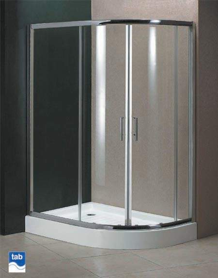 Tab Milano 800x1000 offset quad shower enclosure. left / right hand.