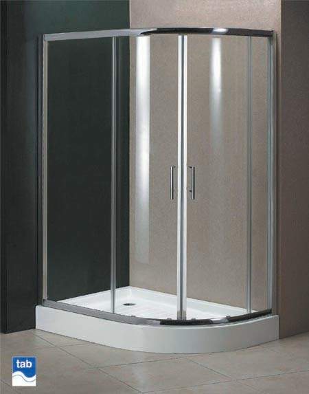 Tab Milano 800x1200 offset quad shower enclosure. left / right hand.