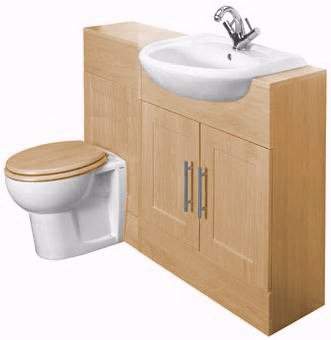 Woodlands Chilternhurst Bathroom Furniture Set (Maple).