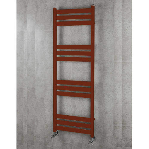 Colour Heated Towel Rail & Wall Brackets 1500x500 (Purple Red).