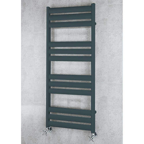 Colour Heated Ladder Rail & Wall Brackets 1060x500 (Anthracite Grey).