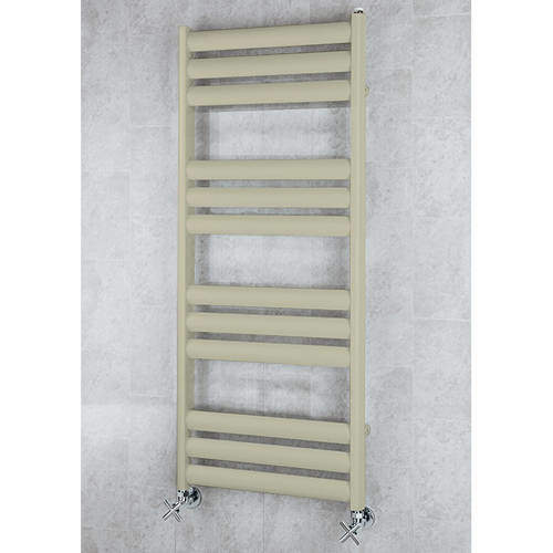 Colour Heated Ladder Rail & Wall Brackets 1060x500 (Pebble Grey).