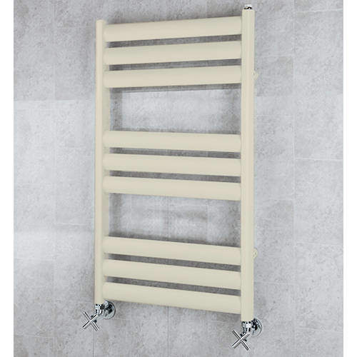 Colour Heated Ladder Rail & Wall Brackets 780x500 (Light Ivory).