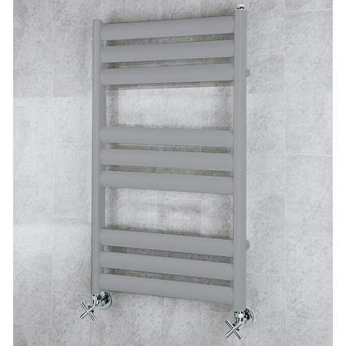 Colour Heated Ladder Rail & Wall Brackets 780x500 (Window Grey).