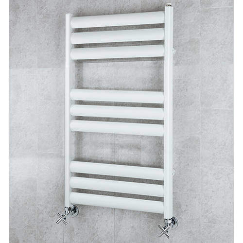 Colour Heated Ladder Rail & Wall Brackets 780x500 (White).