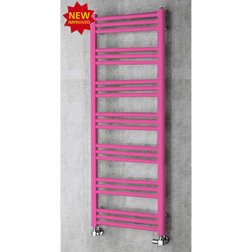 Colour Heated Ladder Rail & Wall Brackets 1374x500 (Heather Violet).