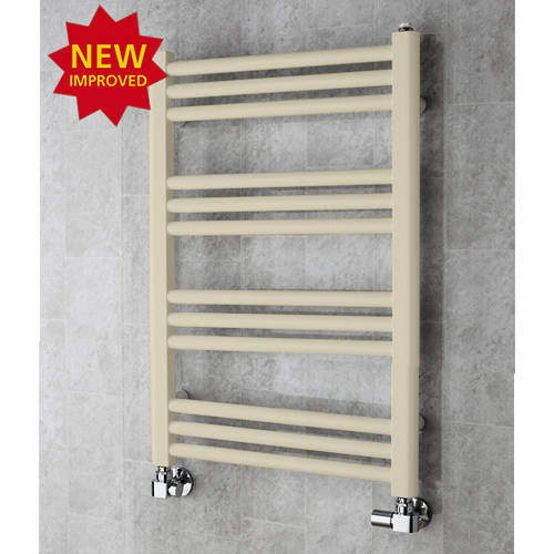 Colour Heated Ladder Rail & Wall Brackets 759x500 (Light Ivory).