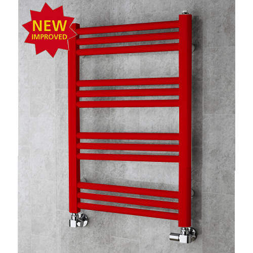 Colour Heated Ladder Rail & Wall Brackets 759x500 (Flame Red).