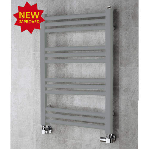 Colour Heated Ladder Rail & Wall Brackets 759x500 (Window Grey).