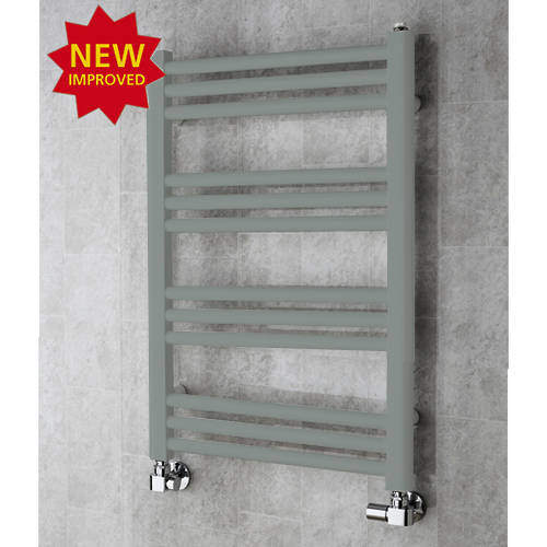 Colour Heated Ladder Rail & Wall Brackets 759x500 (Traffic Grey A).