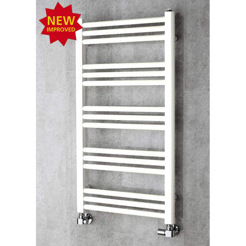 Colour Heated Ladder Rail & Wall Brackets 964x500 (Pure White).