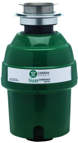Carron Carronade WD750 Continuous Feed Compact Waste Disposal Unit.