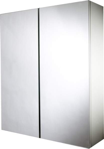 Croydex Cabinets Mirror Bathroom Cabinet With 2 Doors.  530x640x155mm.