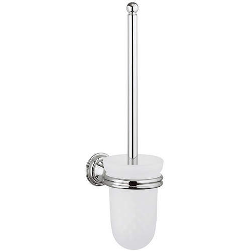 Crosswater Belgravia Toilet Brush & Holder (Chrome).