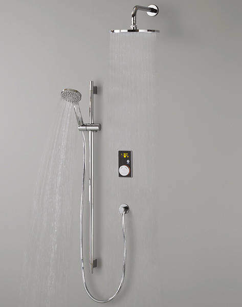 Crosswater Elite Digital Showers Brooklands Digital Shower Pack (Black).