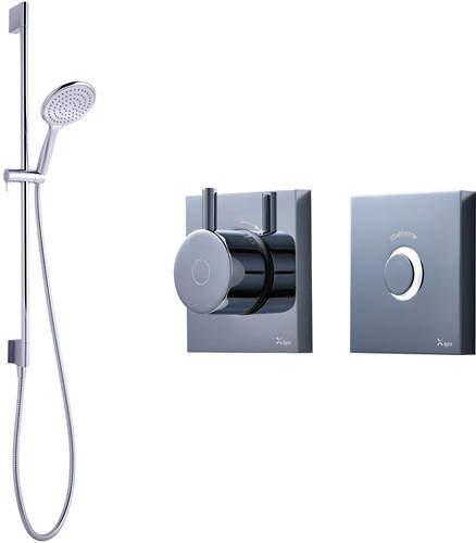 Crosswater Kai Lever Showers Digital Shower Pack 02 With Remote (HP).