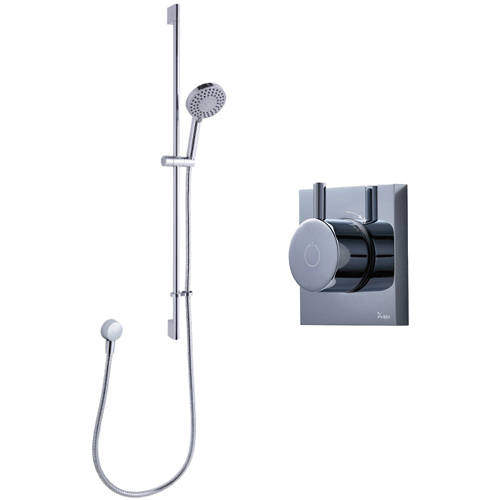 Crosswater Kai Lever Showers Digital Shower With Slide Rail Kit (HP).