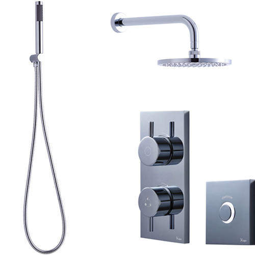 Crosswater Kai Lever Showers Digital Shower Pack 06 With Remote (HP).