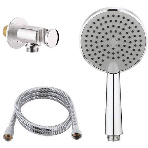 Crosswater Ethos Premium Shower Kit 3 (Chrome).