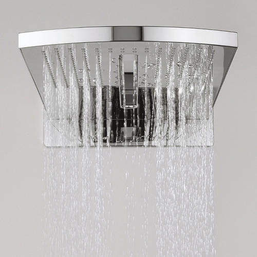 Crosswater Showers Wall Mounted Multifunction Shower Head 235x593mm.