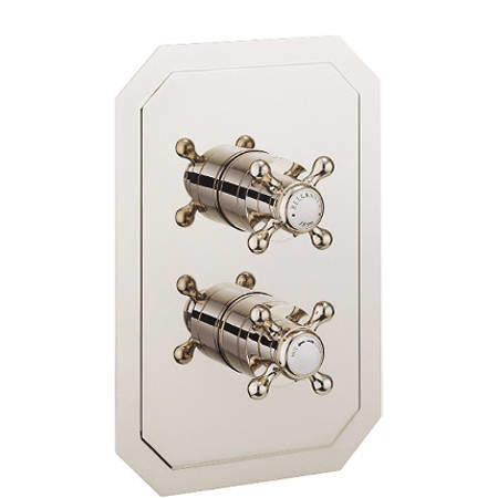 Crosswater Belgravia Crosshead 1 Outlet Shower Valve (Nickel).