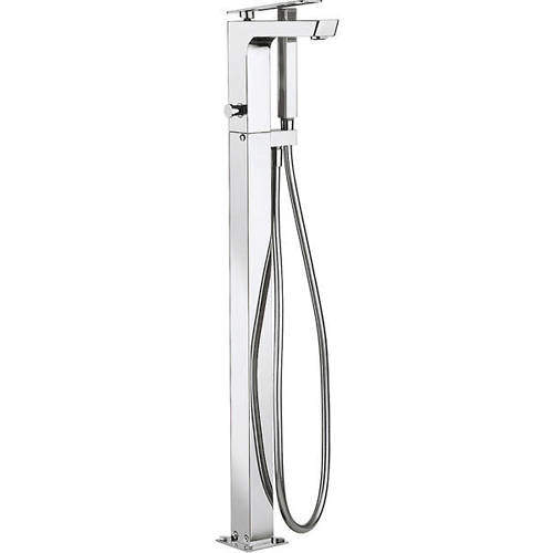 Crosswater KH Zero 3 Floorstanding Bath Shower Mixer Tap With Shower Kit.