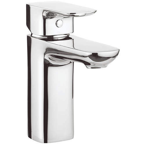 Crosswater Serene Basin Mixer Tap With Waste (Chrome).