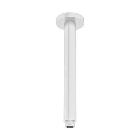 Crosswater MPRO Ceiling Mounted Shower Arm (Matt White).