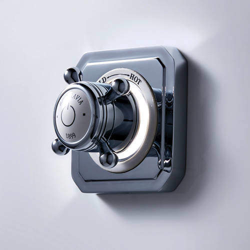 Crosswater Belgravia Digital Single Outlet Digital Shower Valve (X-Head, HP).