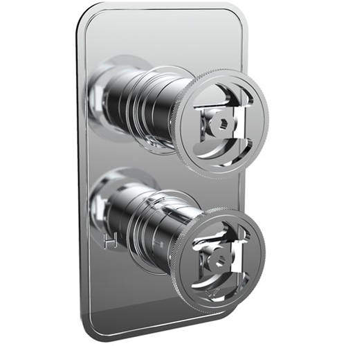 Crosswater UNION Thermostatic Shower Valve (1 Outlet, Chrome).