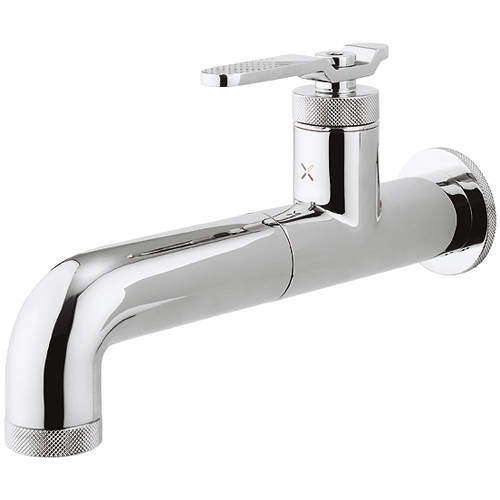 Crosswater UNION Single Hole Wall Mounted Basin Mixer Tap (Chrome).