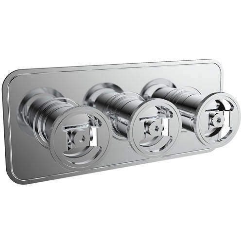 Crosswater UNION Thermostatic Shower Valve (2 Outlets, Chrome).