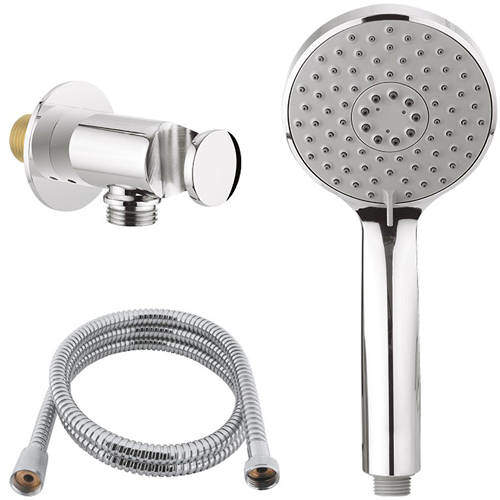 Crosswater Wisp HP Premium Shower Kit (3 Mode, Chrome).