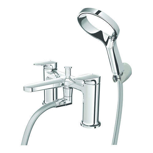 Methven Aio Bath Shower Mixer Tap (Chrome).