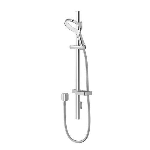 Methven Aurajet Aio Rail Shower (Chrome & White).