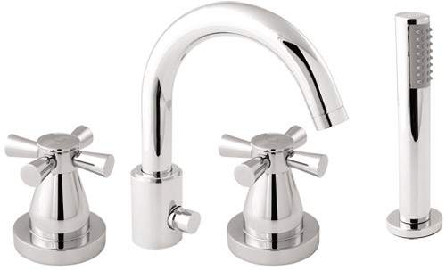 Deva Apostle 4 Hole Bath Shower Mixer Tap.