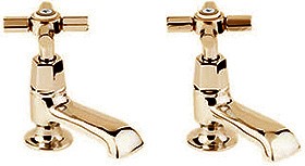 Deva Artesian Basin Taps (Pair, Gold).