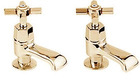 Deva Artesian Bath Taps (Pair, Gold).