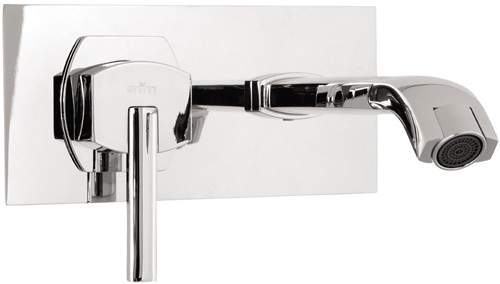 Deva Azeta Wall Mounted Basin Mixer Tap.