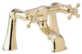 Deva Empire Bath Filler Tap (Gold).