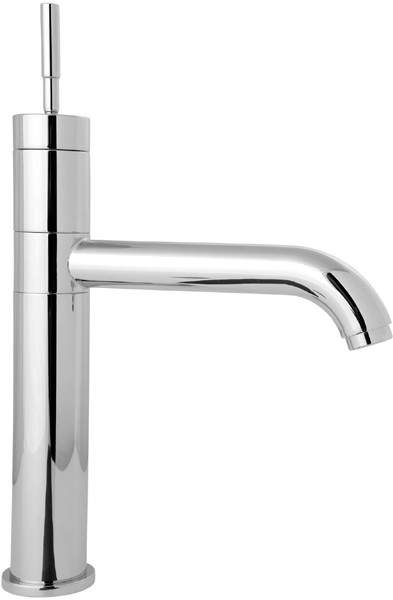 Deva Evolution Single Lever High Rise Sink Mixer Tap With Swivel Spout.